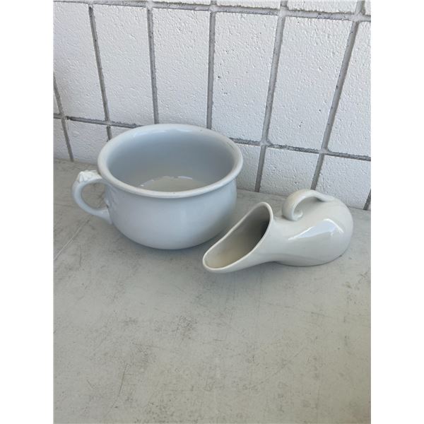 Chamber pot and urinal