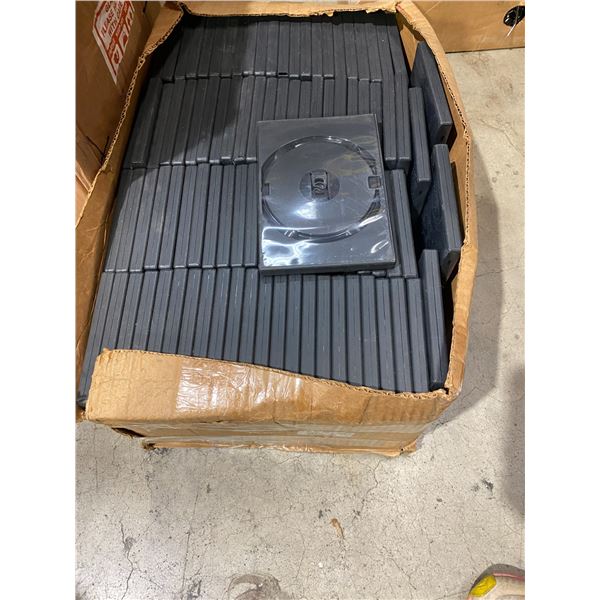 Case of empty dvd cases