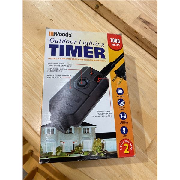 Outdoor timer