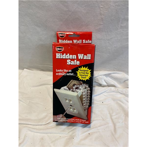 Hidden wall safe
