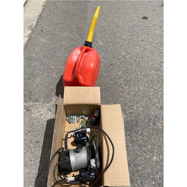 Router and gas can ect