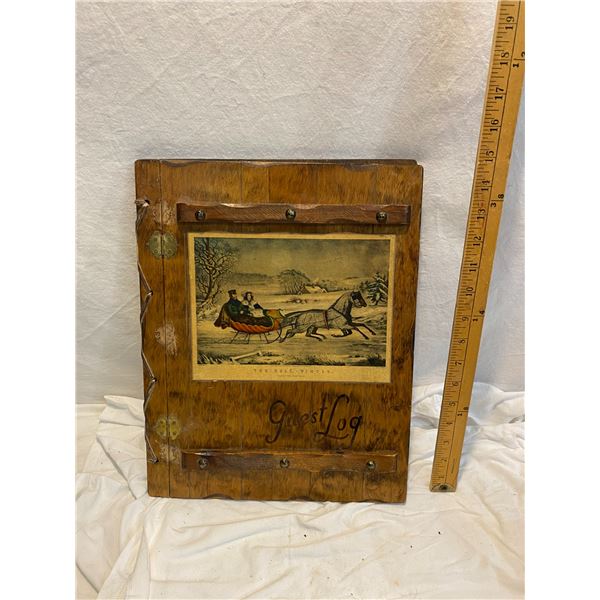 Guest book 1944 to 1955