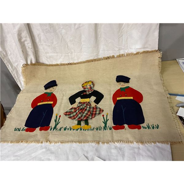 Hand crafted hanging