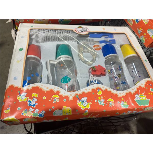 3 baby bottle sets new