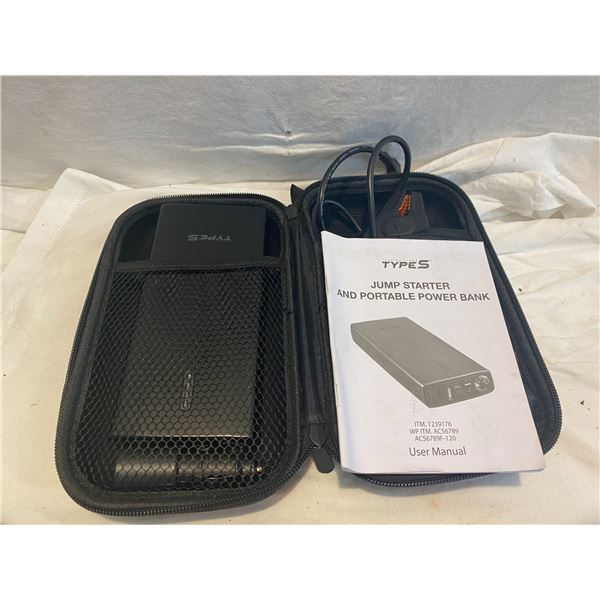 Jump starter and portable power bank