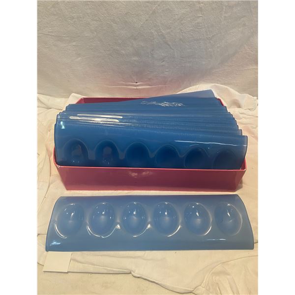 Lot glass egg holders