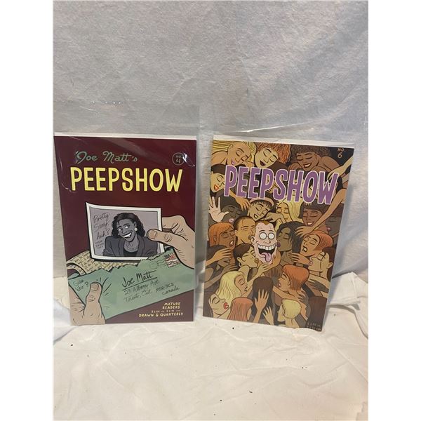 Peep show comics