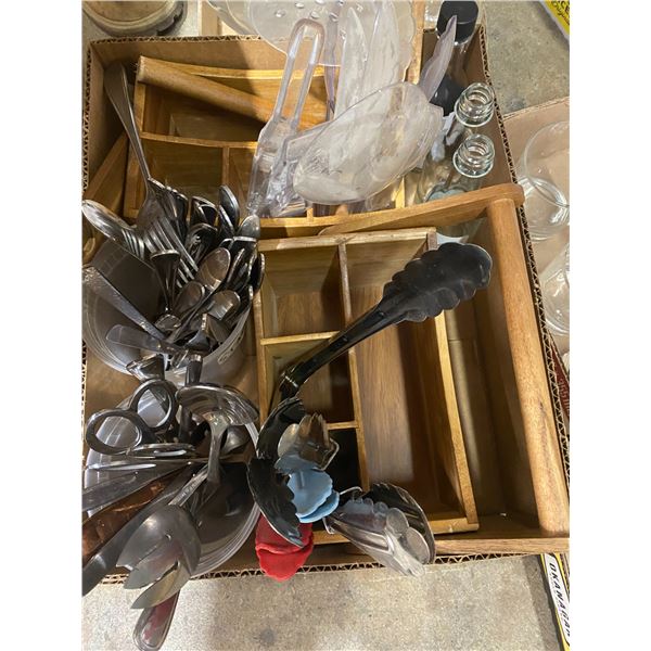 Flatware and wood holders