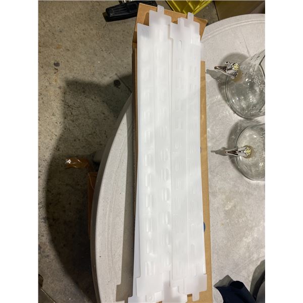 Plastic display strips