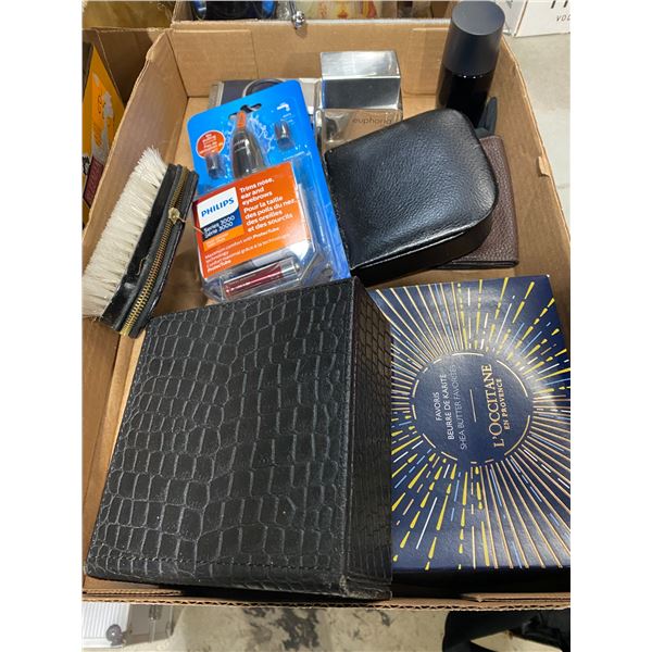 Nose trimmer, and other items