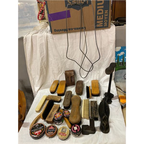 Shoe clinic items and shoe moulds