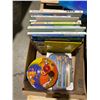 Image 1 : Lot books spinning top and pencil crayons