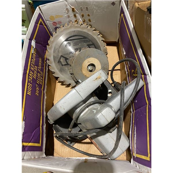 Skill saw and blades