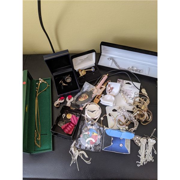 huge jewelry lot pen, craft, etc