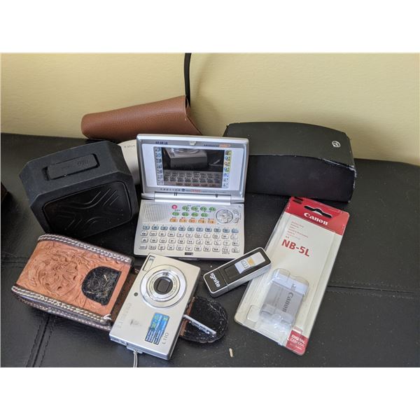 translator, digital camera, lot