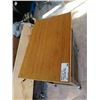 Image 3 : METAL ROLLING CART WITH WOODEN TOP