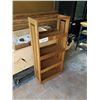 Image 1 : 4 SHELF WOODEN ROLLING RACK