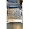 Image 2 : 4 BOXES GRANITE TILE - TEN 1 X 1 FOOT TILES PER BOX