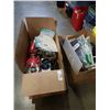 Image 1 : 4 boxes of joshua maxwell plates, electronics and estate items