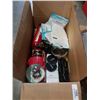 Image 2 : 4 boxes of joshua maxwell plates, electronics and estate items