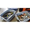 Image 2 : 2 TOTES OF TROUBLE LIGHTS, HARDWARE