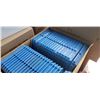 Image 2 : Box of blue parts trays