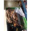Image 2 : BOX OF STEREO CABLE, SATELLITE FINDER, VIDEO SELECTOR, CABLES