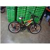 Image 1 : BLACK SUPERCYCLE AND ORANGE IMPULSE KIDS BIKES