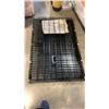 Image 1 : Black wire collapsible crate size 6
