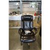 Image 1 : LEATHER GAS LIFT OFFICE CHAIR