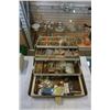Image 2 : 2 TACKLEBOXES WITH LEAD WEIGHTS, LURES, FLASHERS