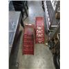 Image 1 : Pair of red car ramps