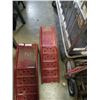 Image 2 : Pair of red car ramps