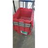 Image 2 : 6 storage totes with Built-in lids