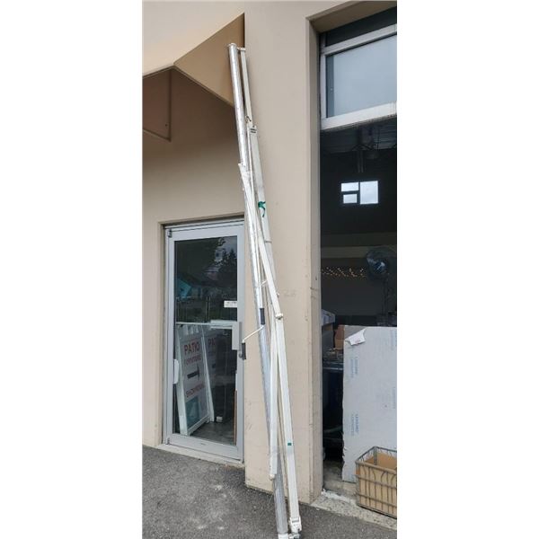 Approximately 12' wide metal awning bracket