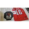 Image 1 : JONATHAN TOEWS SIGNED 2014 OLYMPICS  CANADA HOCKEY JERSEY WITH COA AND PICTURE