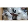 Image 2 : Box of wood and metal rooster hooks
