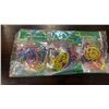 Image 2 : LARGE BOX OF KIDS SHAPE RUBBER BANDS