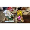 Image 1 : 5 ARTIFICIAL ORCHIDS