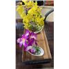 Image 6 : 5 ARTIFICIAL ORCHIDS