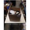 Image 1 : BOX OF NEW CLOTHING, BELT, MENS AND WOMENS
