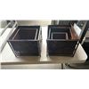 Image 1 : 5 METAL PLANTER BOXES
