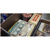 Image 2 : Box of 6 vintage eatons/sears catalogs with box of collectible tins