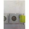 Image 8 : 3 CANADIAN SILVER 25 CENT COINS 1968