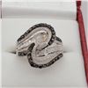 Image 4 : NEW STERLING SILVER DIAMOND RING W/ APPRAISAL $1760