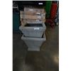 Image 1 : Pair of concrete look fiberglass planters