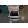 Image 2 : Pair of concrete look fiberglass planters