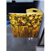 Image 2 : CANVAS ABSTRACT PAINTING AND 3 PRINTS