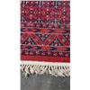 Image 2 : CARPET RUNNER APPROX 10 FOOT X 39 1/2 INCH - IRON DAMAGE AND FRAYED EDGE