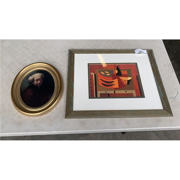 2 PRINTS - REMBRANDT AND AR